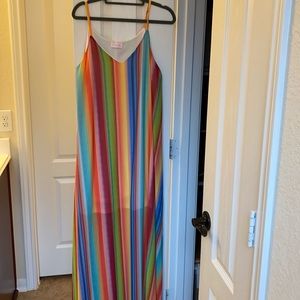 Pink Lily Maxi dress